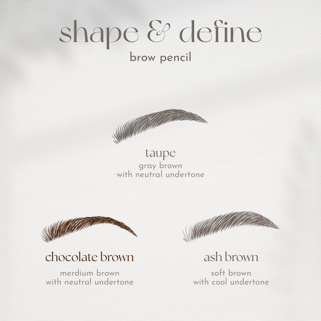 Absidy Shape & Define Brow Pencil three shades