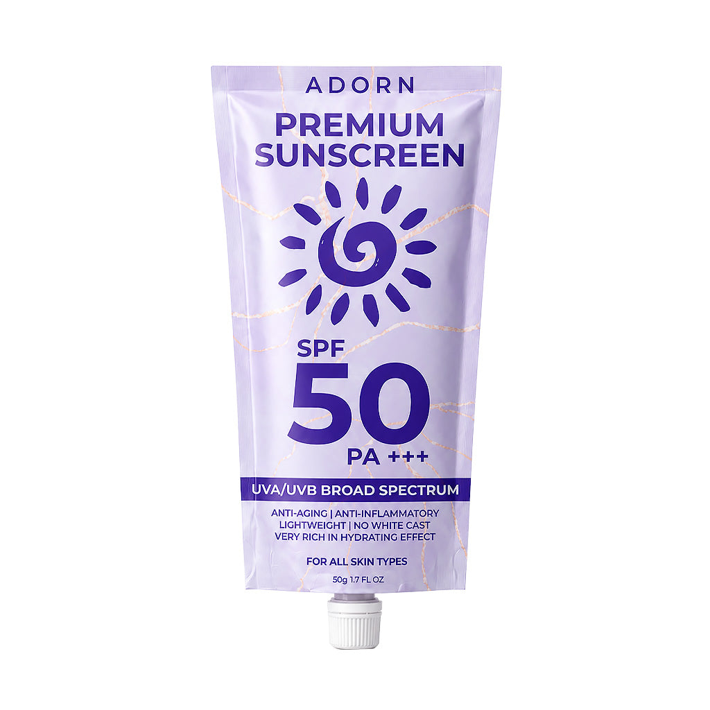 Adorn by Calmskin Premium Sunscreen SPF 50 PA+++ 50g