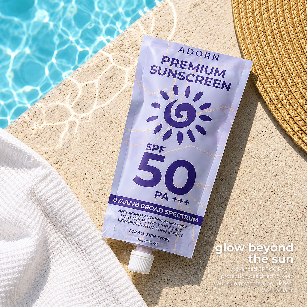 Adorn by Calmskin Premium Sunscreen SPF 50 PA+++ 50g