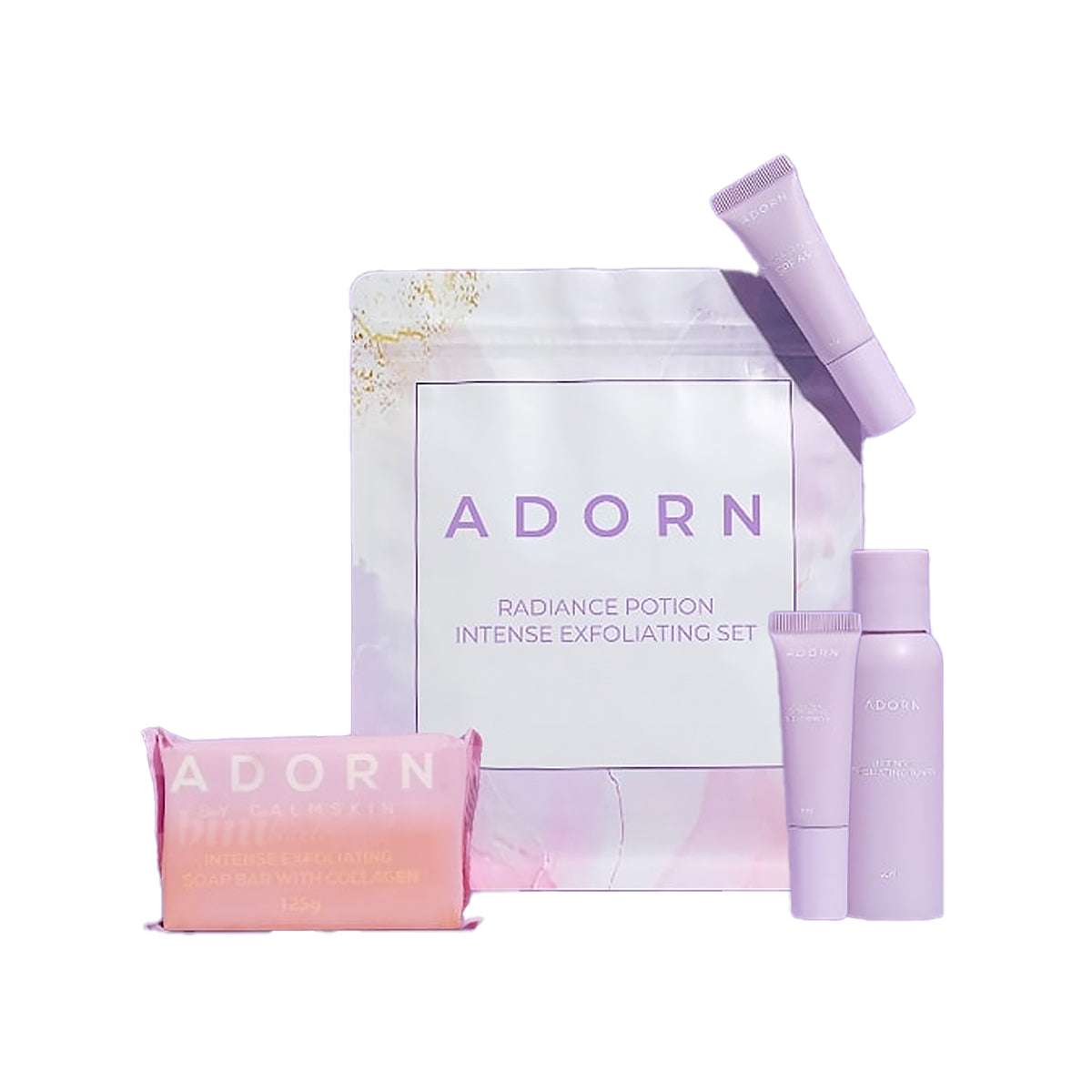 Adorn by Calmskin Radiance Potion Intense Exfoliating Set | Bini Beauty