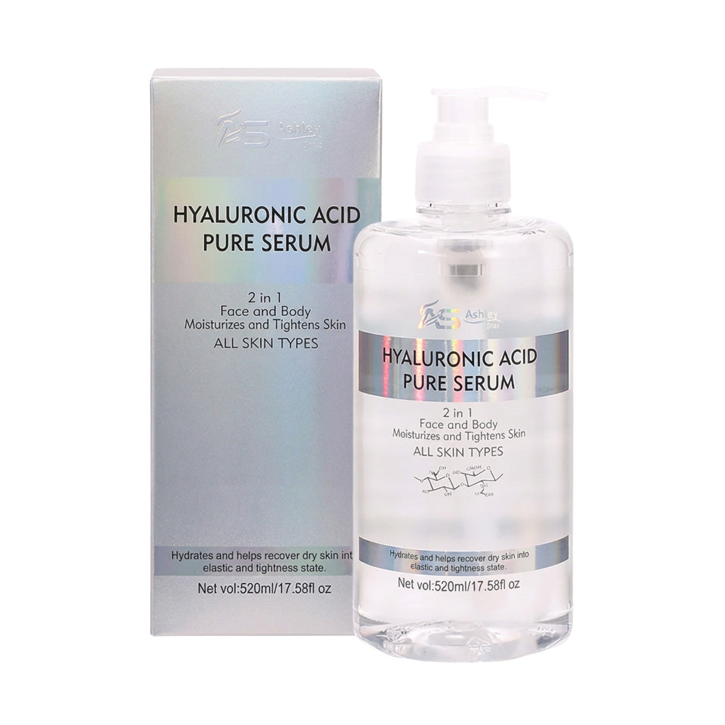 Ashley Shine Hyaluronic Acid Pure Serum for Face and Body 520ml