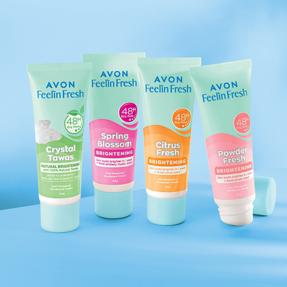 Avon Feelin Fresh Quelch Kojic+ Serum Anti-Perspirant Deodorant Cream | Bini Beauty AU NZ