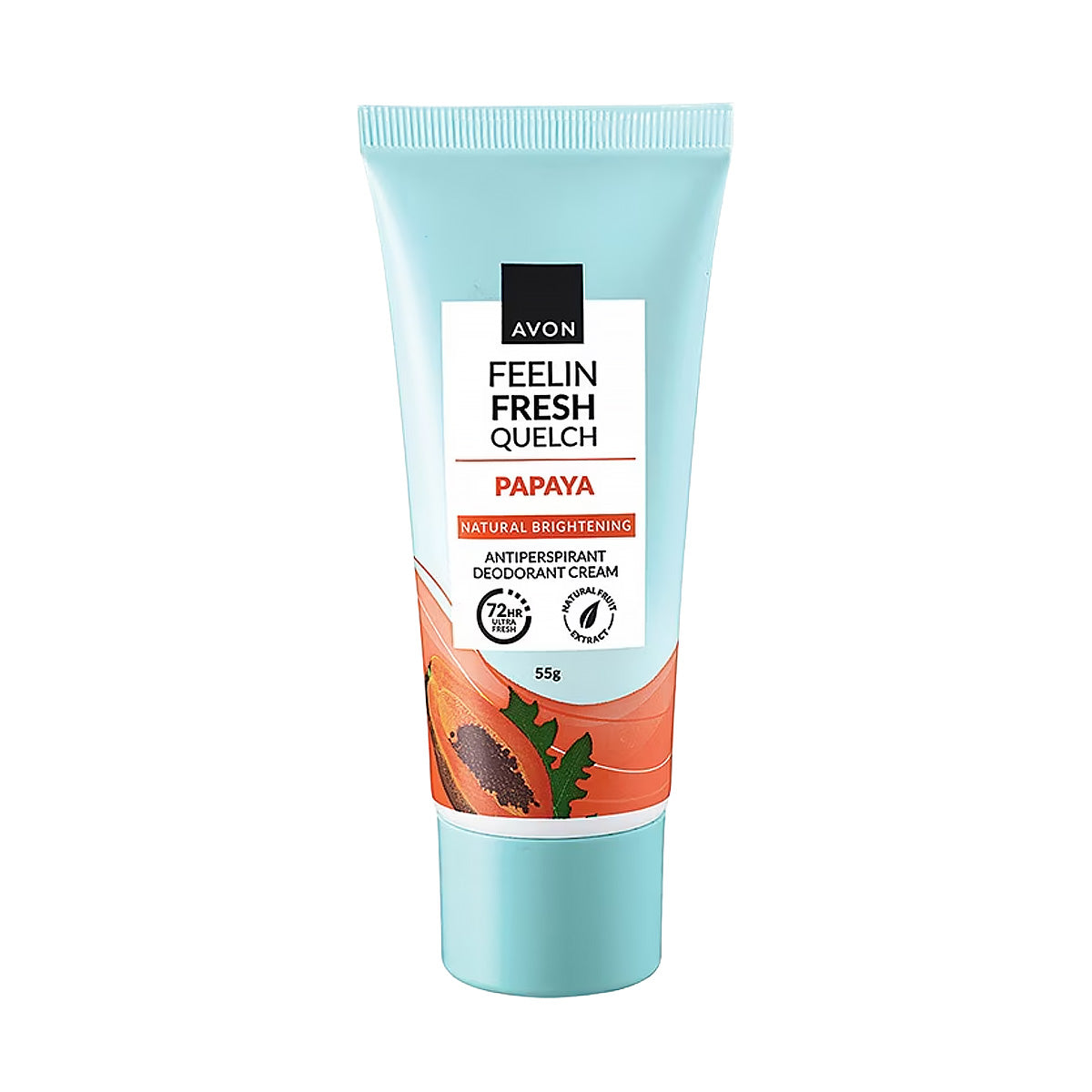 Avon Feelin Fresh Quelch Papaya Anti-Perspirant Deodorant Cream 55g