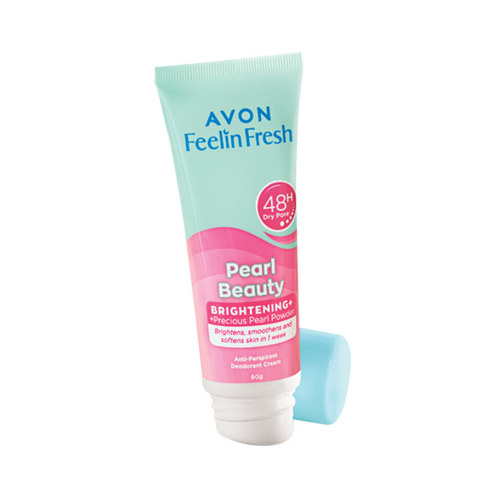 Avon Feelin Fresh Quelch Pearl Beauty Anti-Perspirant Deodorant Cream 55g | Bini Beauty AU NZ