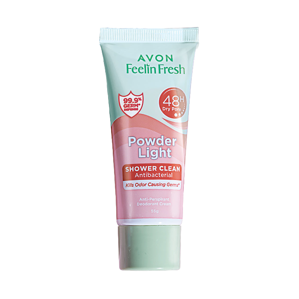 Avon Feelin Fresh Quelch Powder Light Anti-Perspirant Deodorant Cream ...