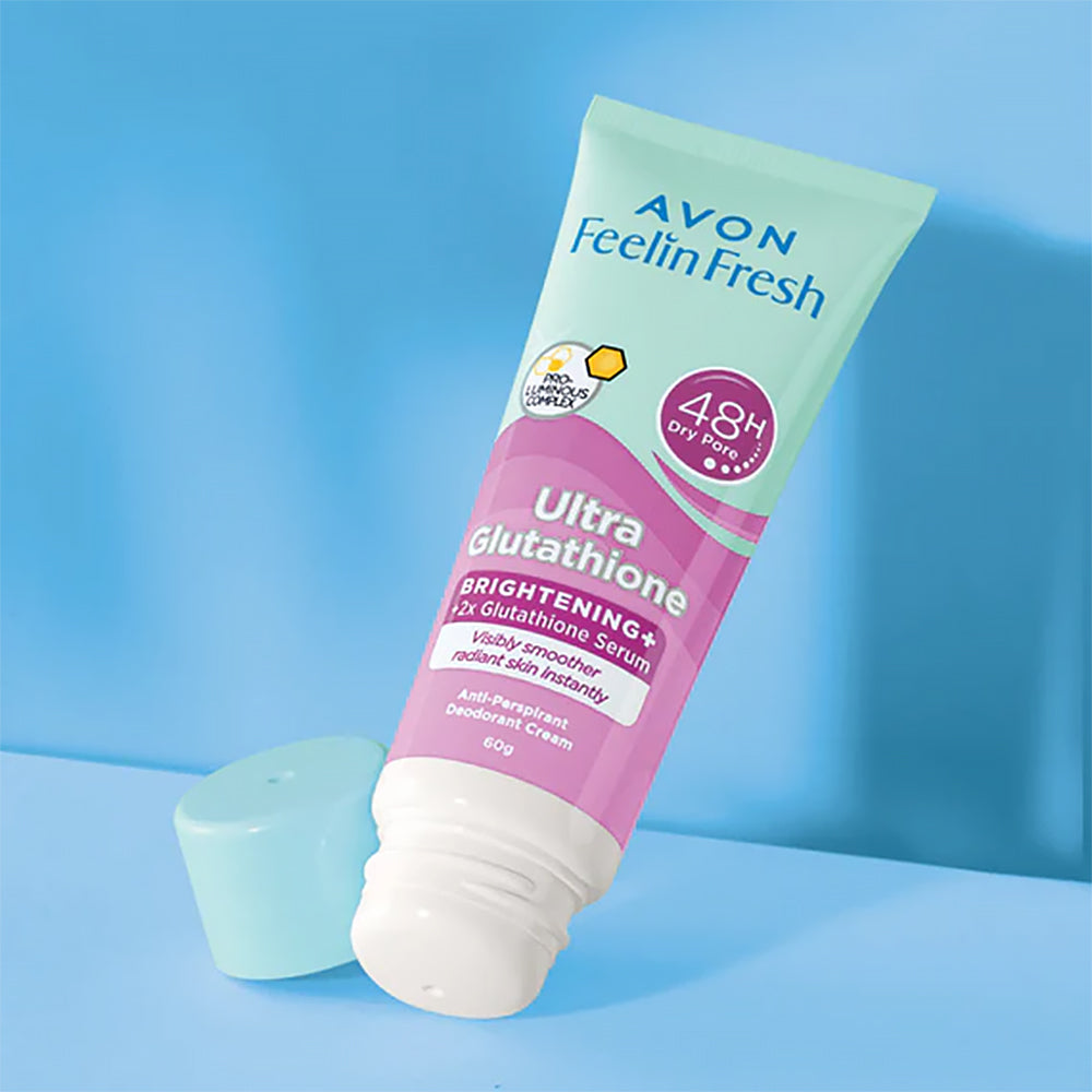 Avon Feelin Fresh Quelch Ultra Glutathione Anti-Perspirant Deodorant Cream | Bini Beauty AU NZ