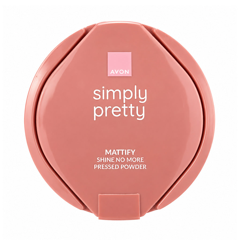 Avon Simply Pretty Shine No More Pressed Powder 10g