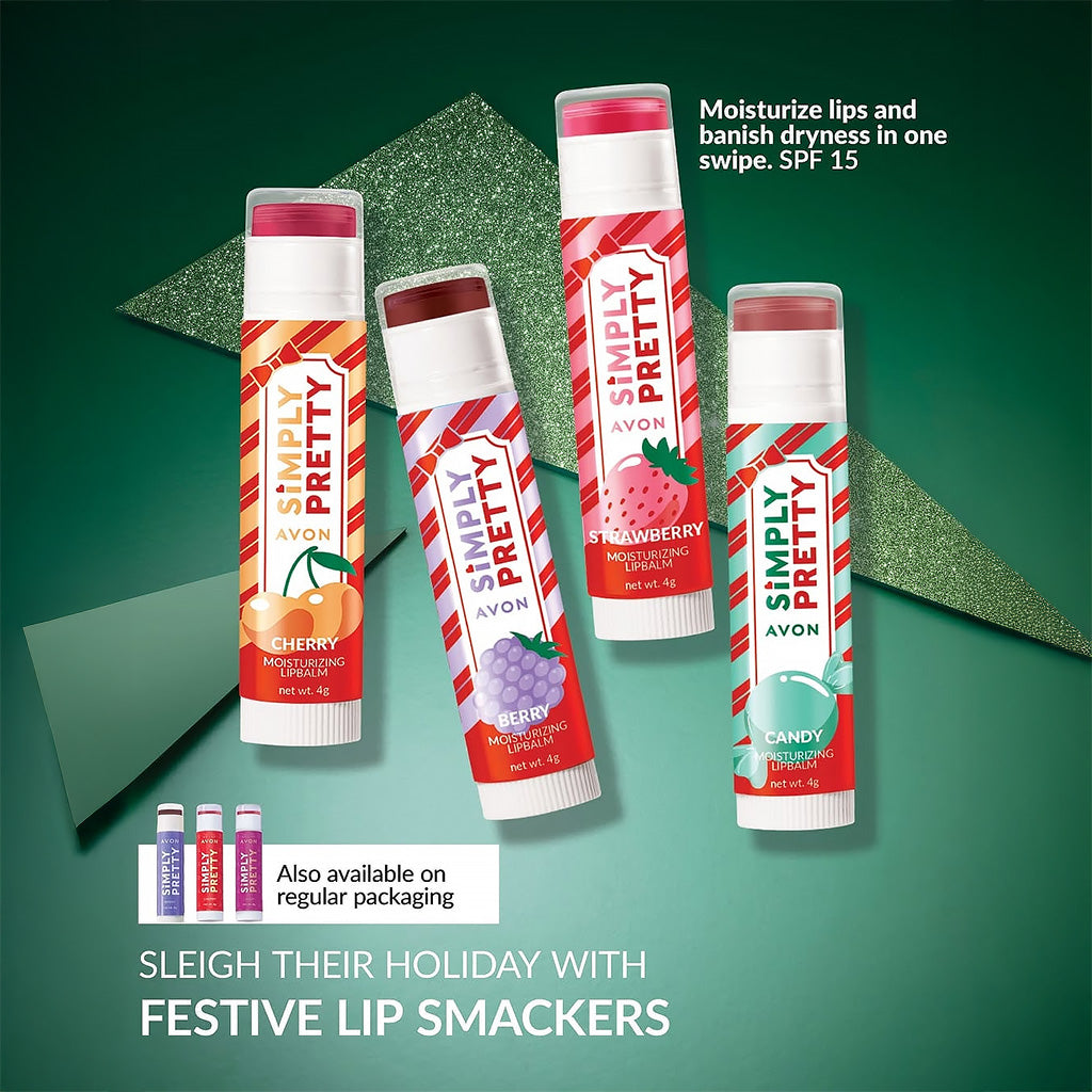 Avon Simply Pretty Moisturizing Smoothies Lip Balm SPF 15 4g