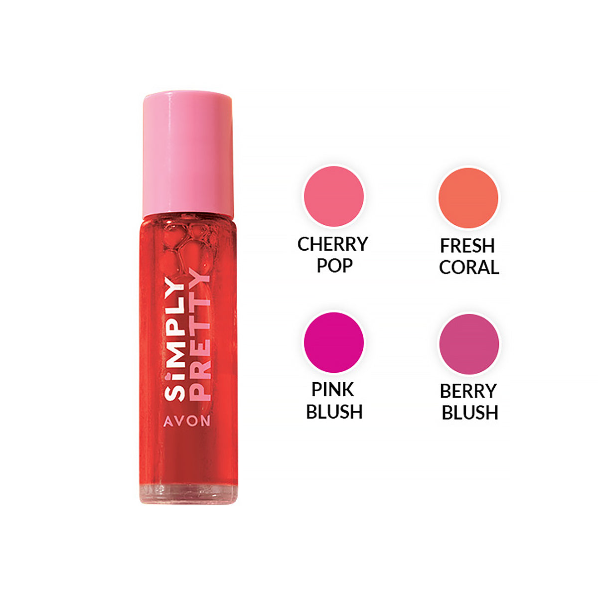 Avon Simply Pretty Lip & Cheek Tint 9mL - all shades available