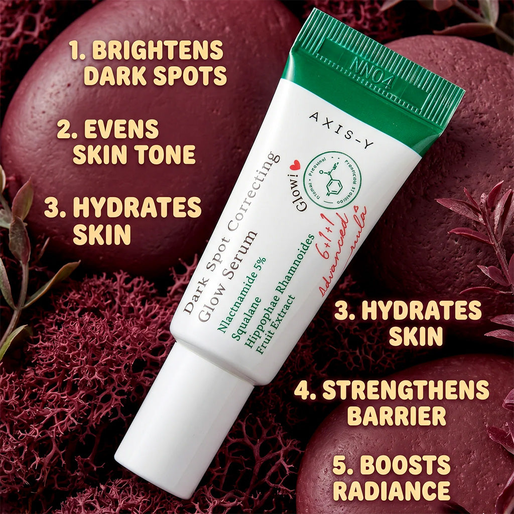 Key Benefits of AXIS-Y Mini Dark Spot Correcting Glow Serum 5ml
