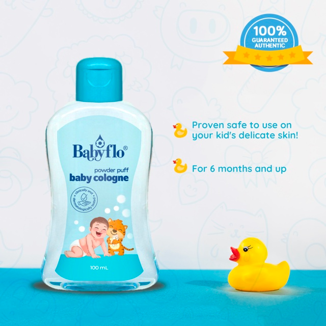 Babyflo Baby Cologne 100mL | Filipino Baby Products NZ AU