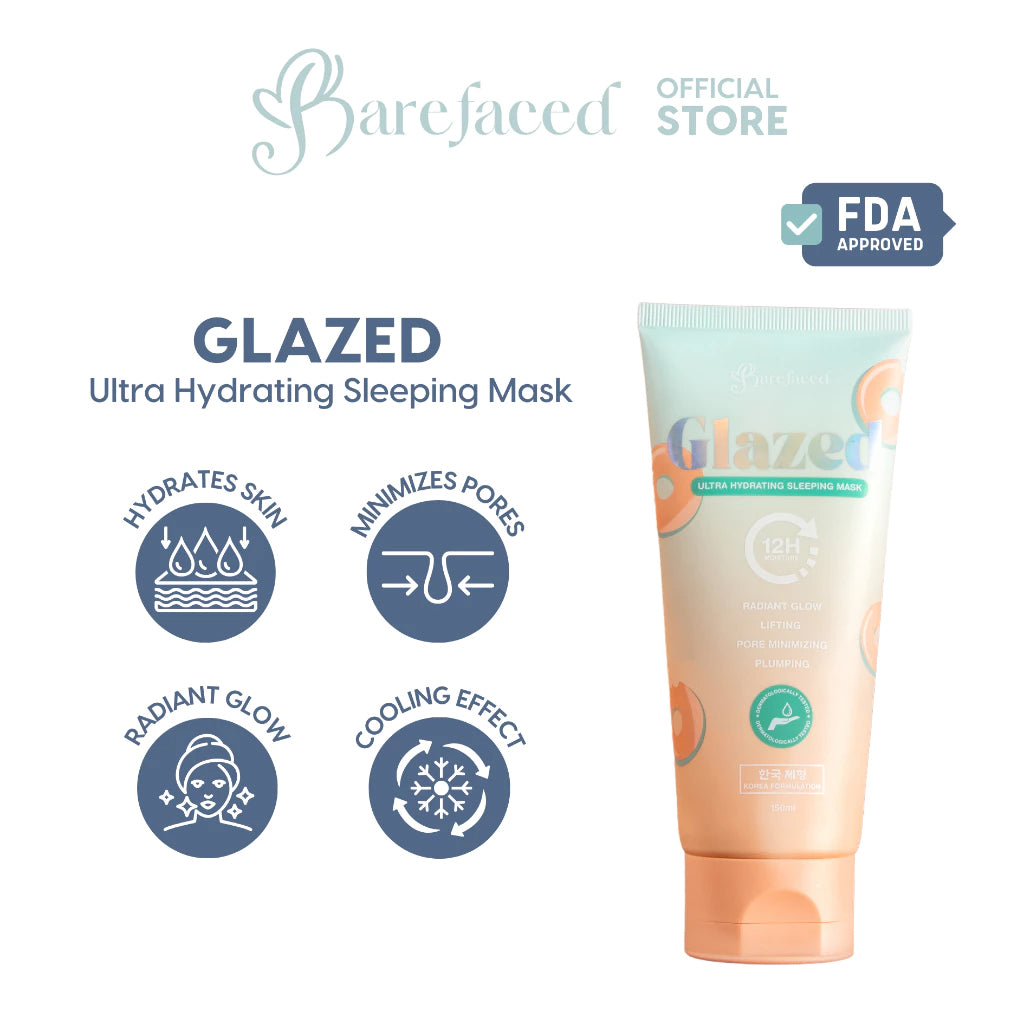 Barefaced Glazed Ultra Hydrating Sleeping Mask | Bini Beauty AU NZ