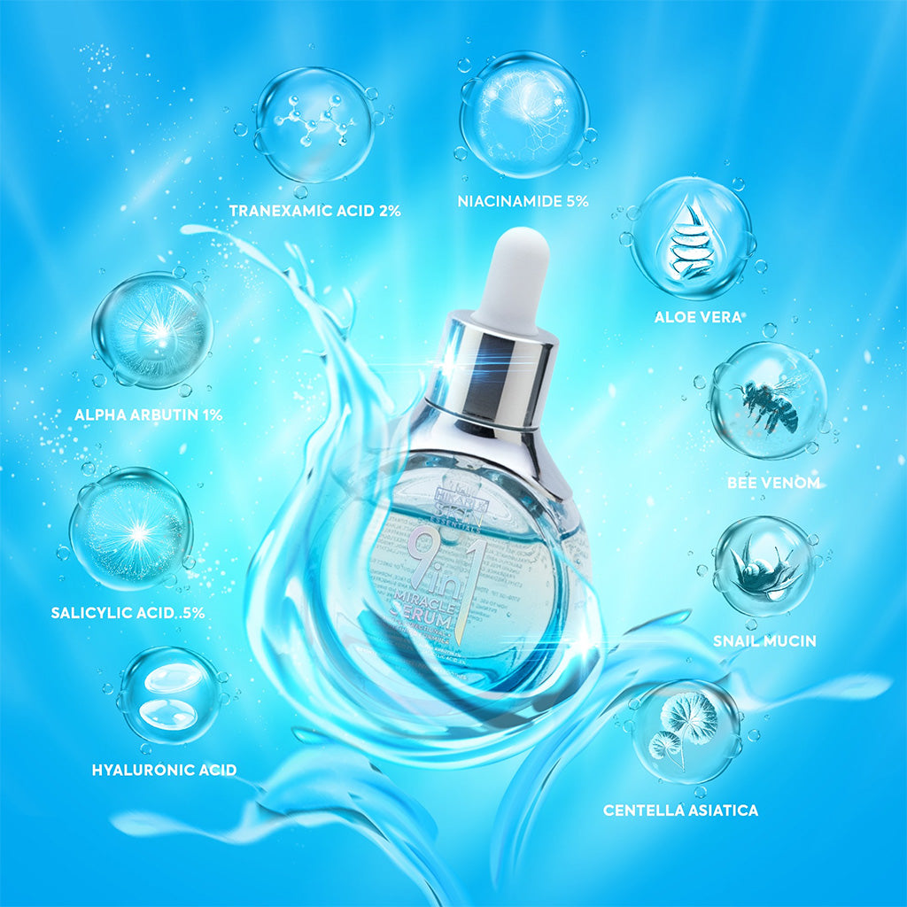 Key Ingredients of Beauty&U Hikari Skin Essentials 9-in-1 Miracle Serum 30ml
