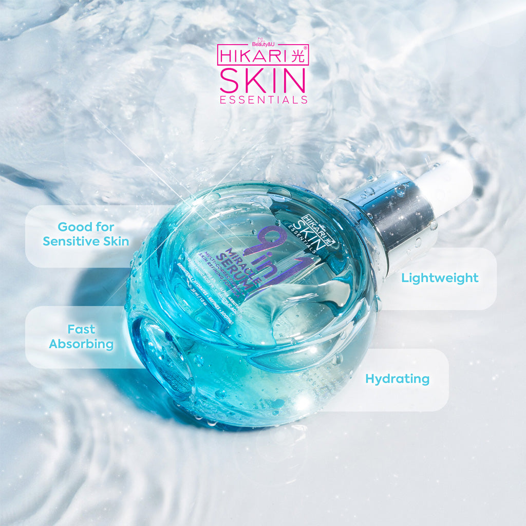 Key Benefits Beauty&U Hikari Skin Essentials 9-in-1 Miracle Serum 30ml