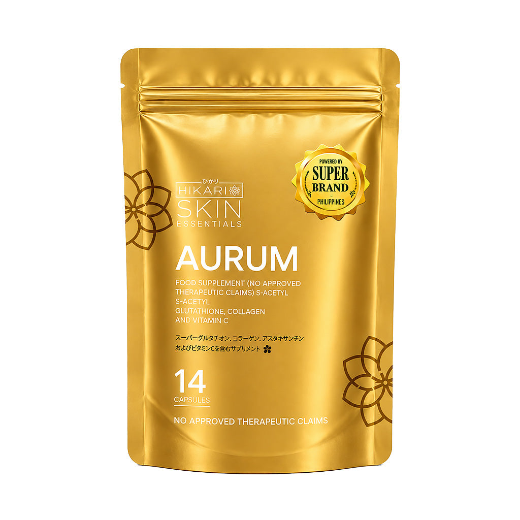 Beauty&U Hikari Skin Essentials Aurum S-Acetyl Glutathione 14 Capsules