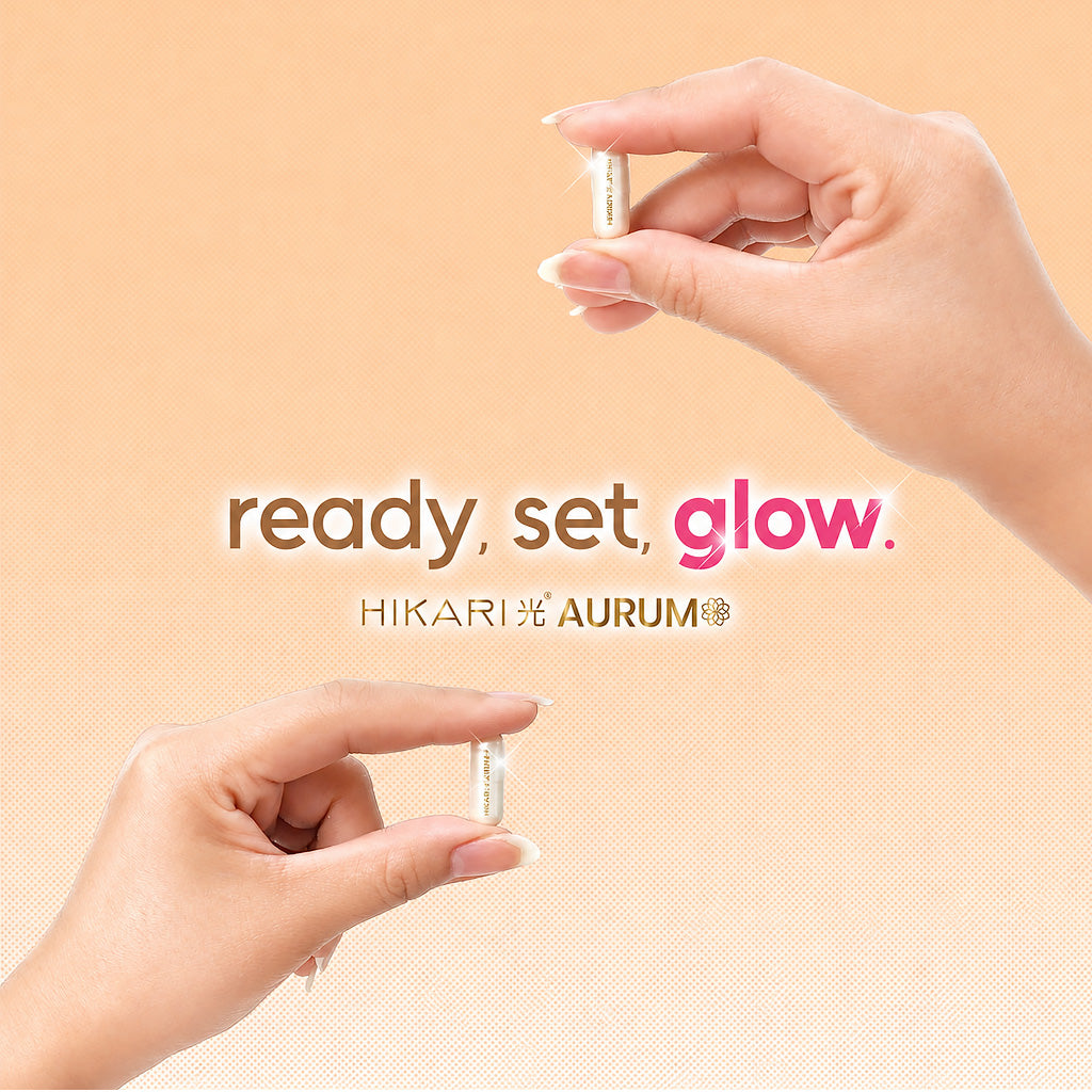Beauty&U Hikari Skin Essentials Aurum S-Acetyl Glutathione 14 Capsules
