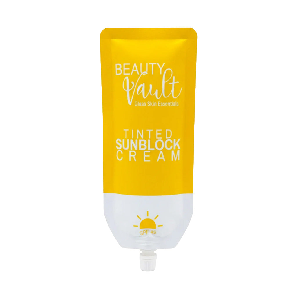 Beauty Vault Tinted Sunblock Cream SPF45 50g