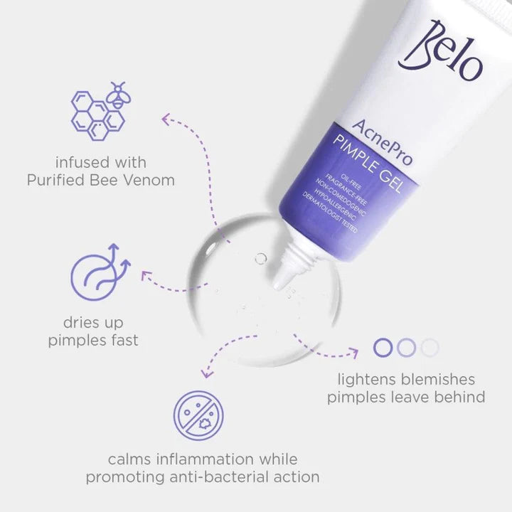 Belo AcnePro Pimple Gel 10g AU NZ - benefits