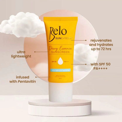 Belo Sunexpert Dewy Essence Sunscreen SPF50 PA++++ 50ML (2-Pack) AU NZ