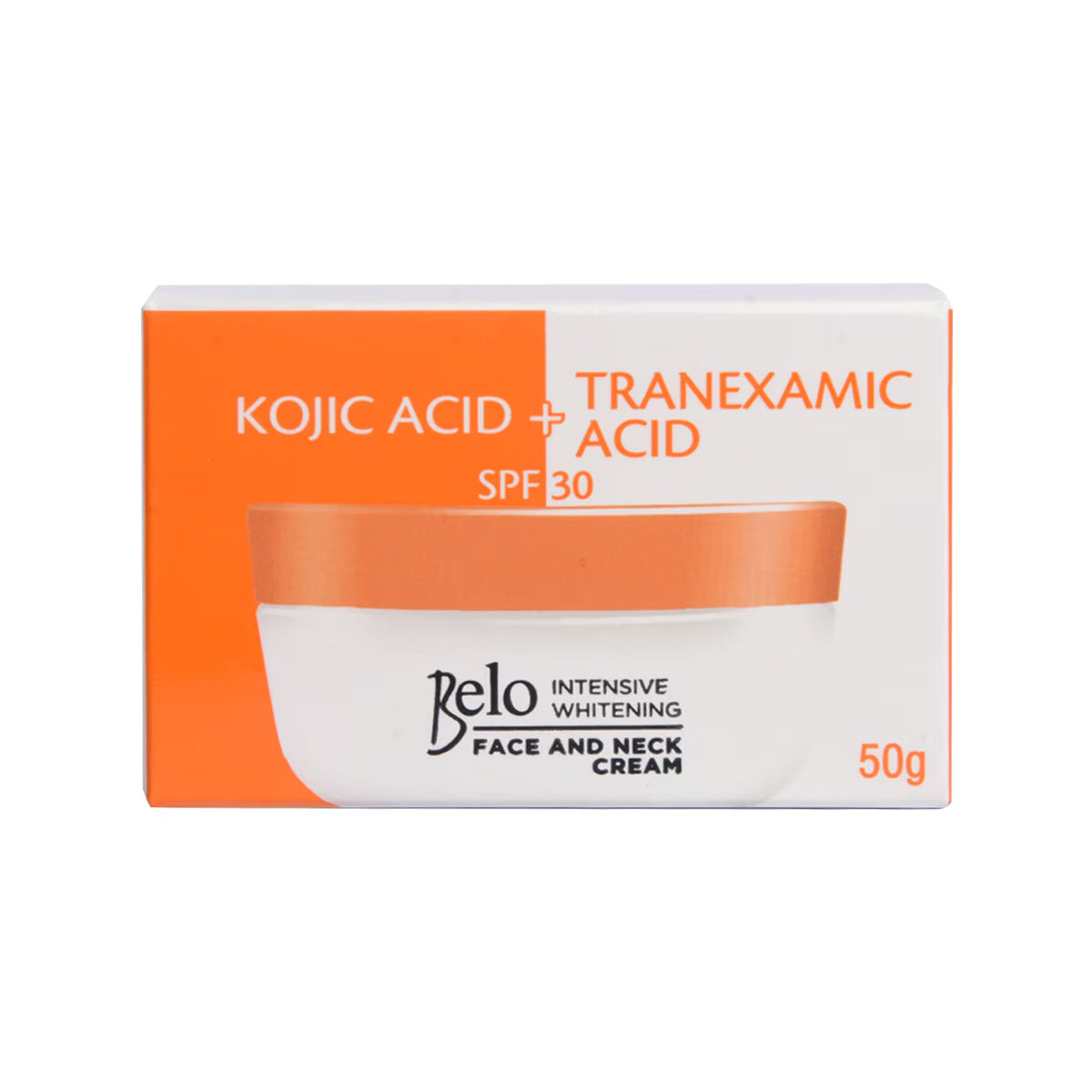 Belo Intensive Whitening Kojic Acid + Tranexamic Acid SPF30 Face and Neck Cream