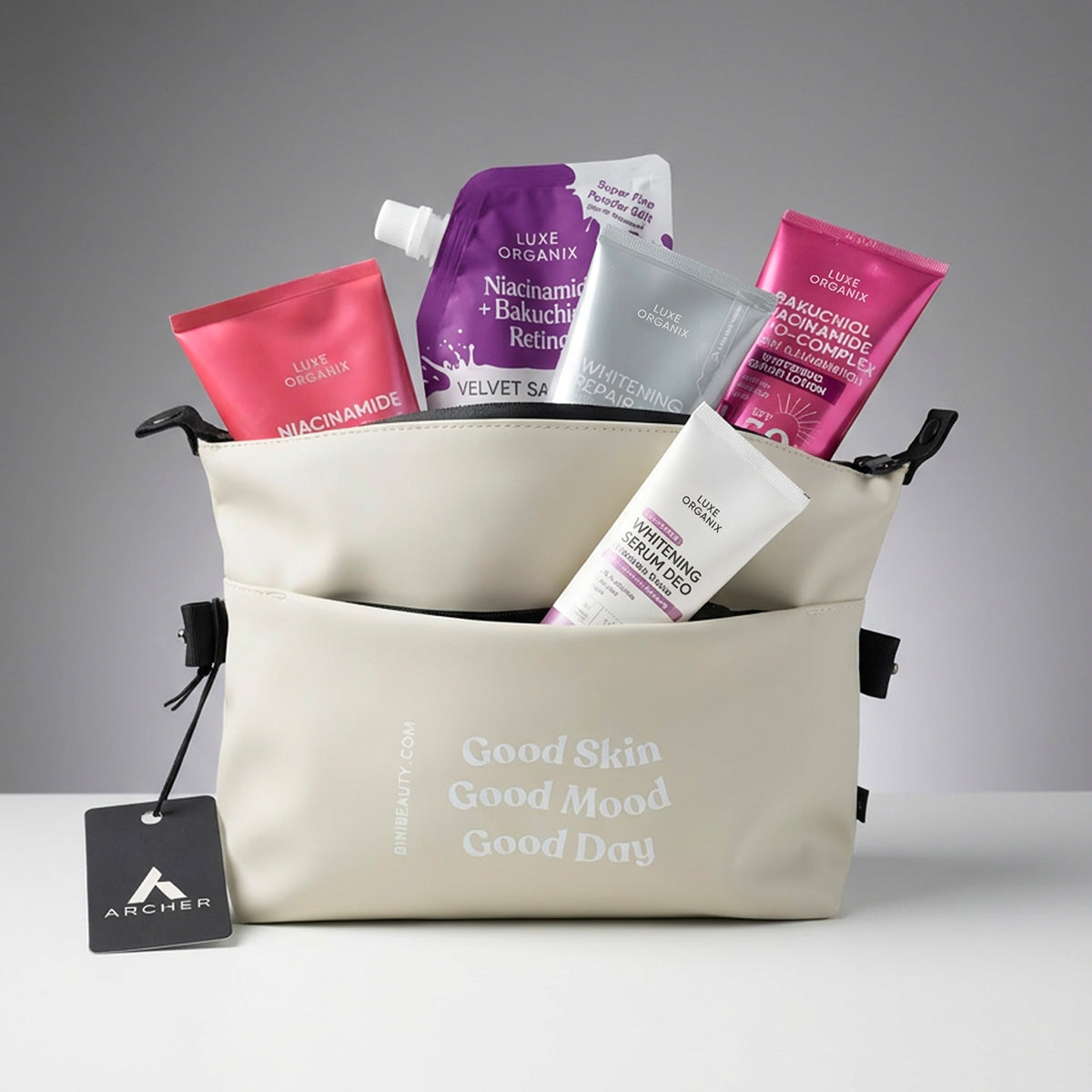 Bini Beauty Good Mood Soft-Touch Bag by Archer
