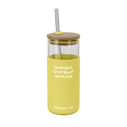 Bini Beauty Good Mood Tumbler in Daisy | Bini Beauty