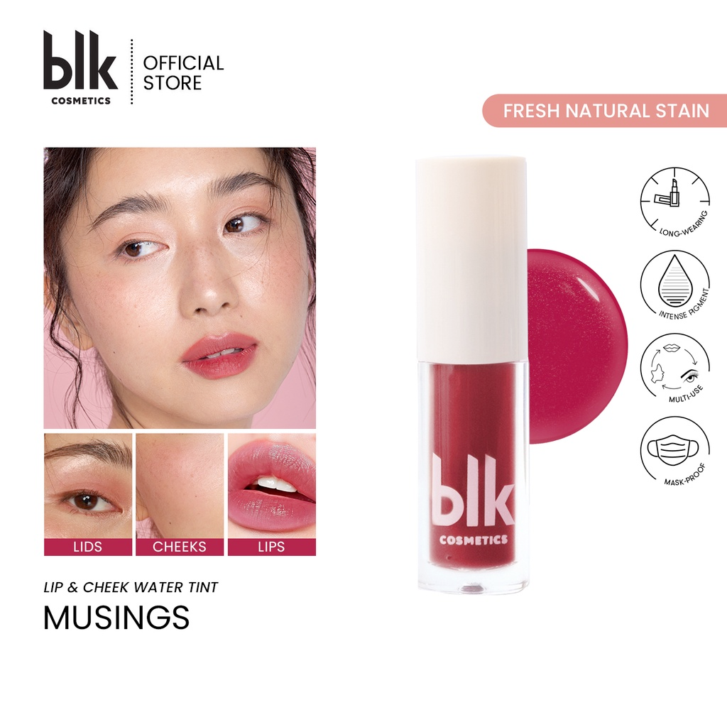 BLK Cosmetics Fresh Lip and Cheek Water Tint | Filipino Skincare NZ AU - musings