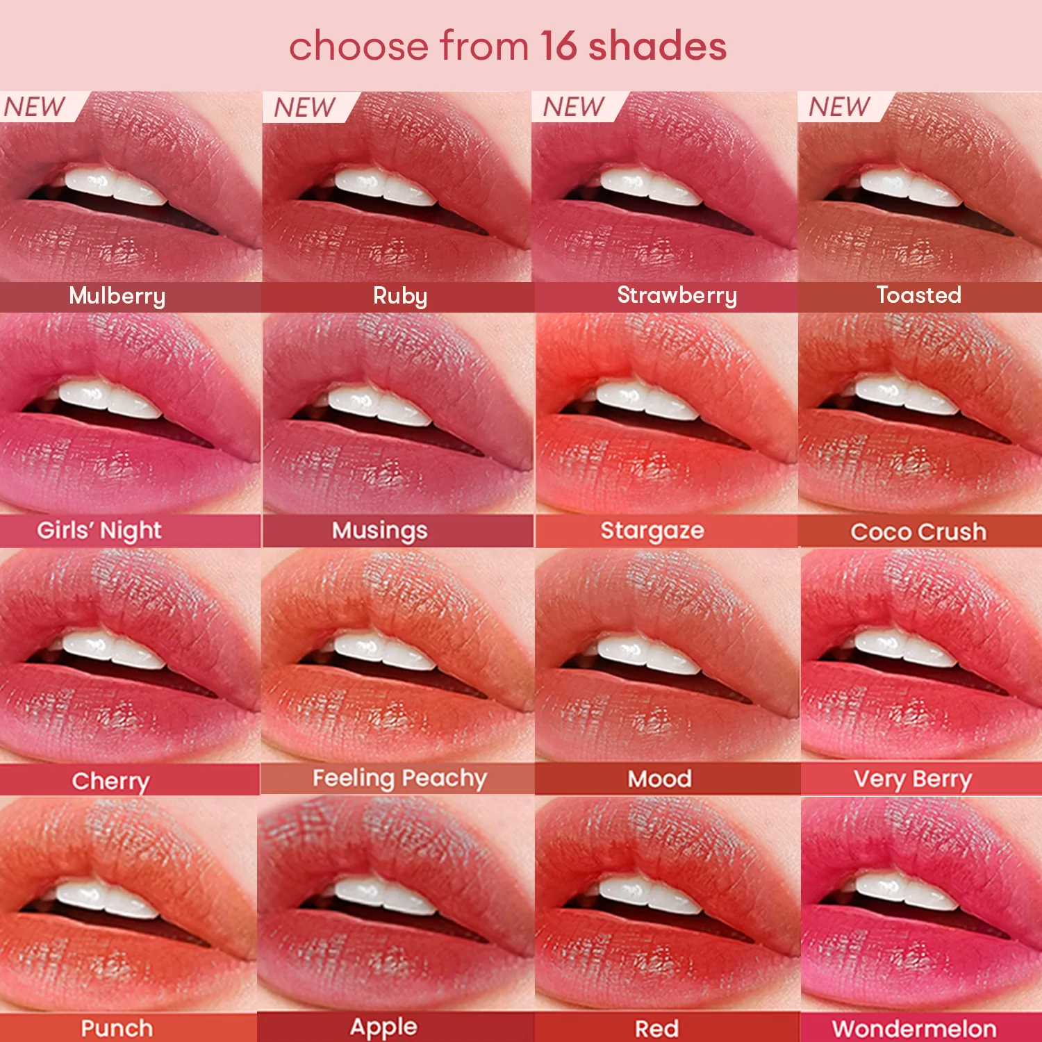 BLK Cosmetics Fresh Lip and Cheek Water Tint | Filipino Skincare NZ AU - new shades