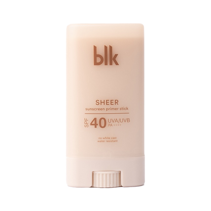 BLK Cosmetics Universal Sheet Sunscreen Primer Stick SPF40 NZ AU
