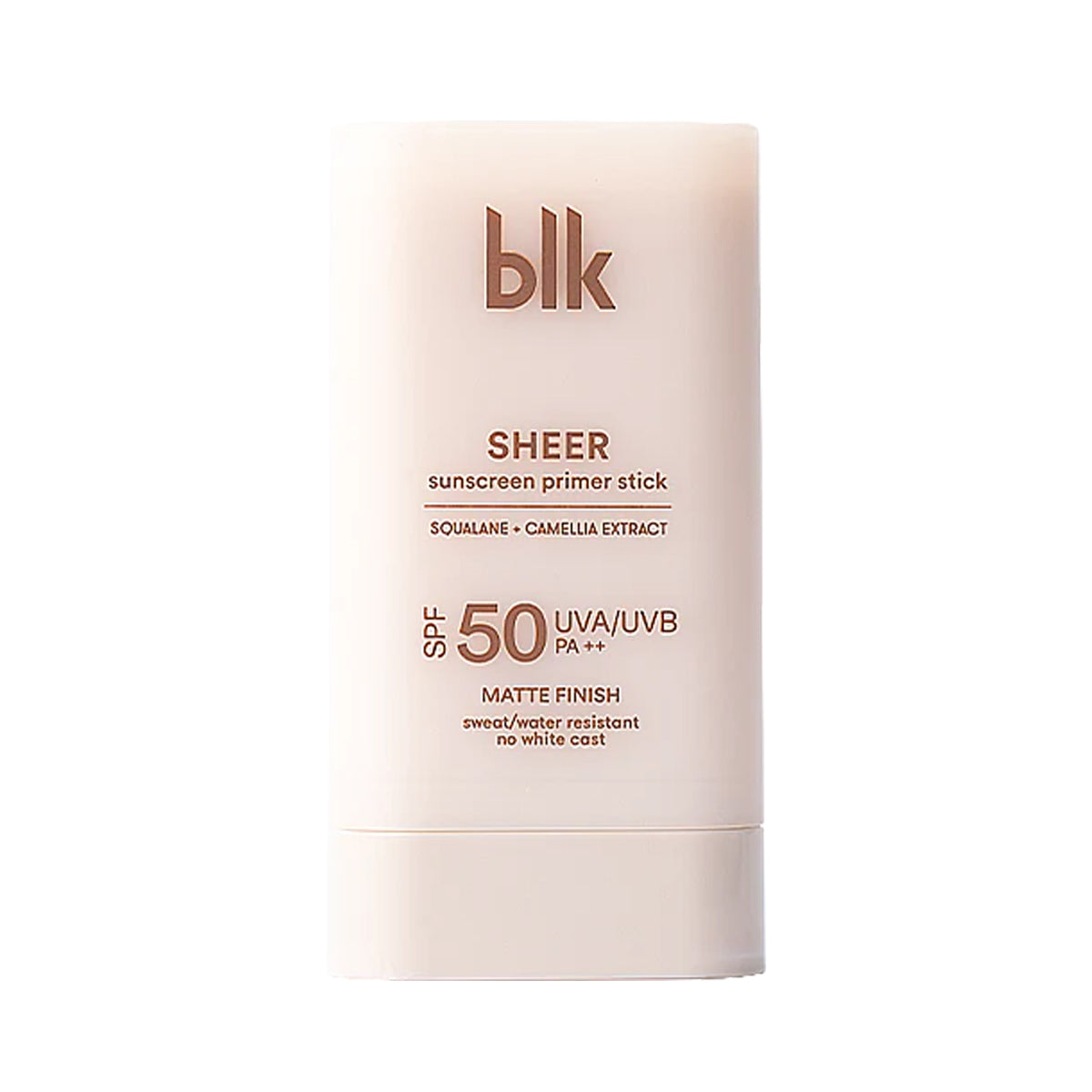 BLK Cosmetics Universal Sheer Sunscreen Primer Stick 20g NZ AU