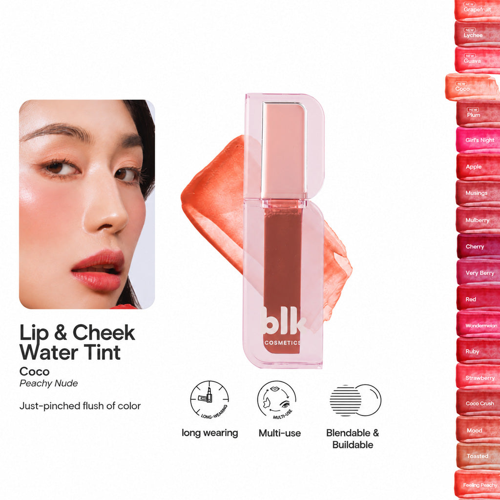 BLK Cosmetics Lip and Cheek Water Tint