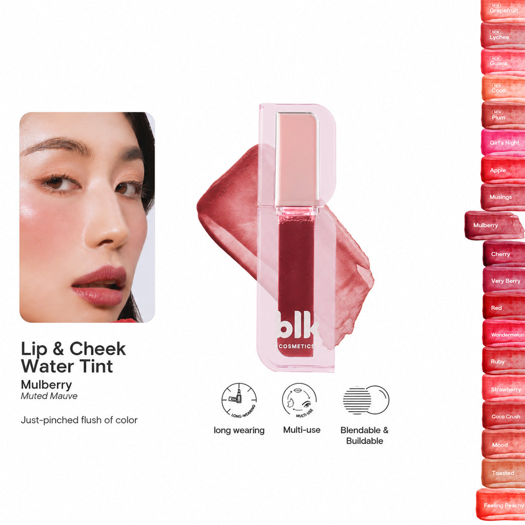 BLK Cosmetics Lip and Cheek Water Tint