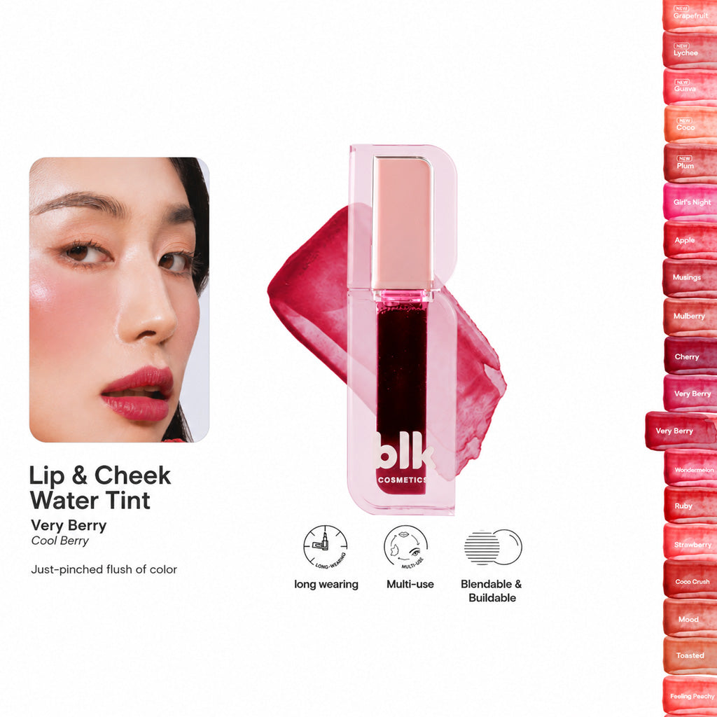 BLK Cosmetics Lip and Cheek Water Tint