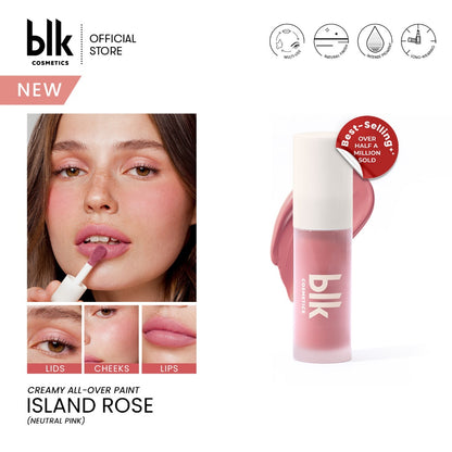 BLK Cosmetics Creamy All-Over Paint  - island rose shade