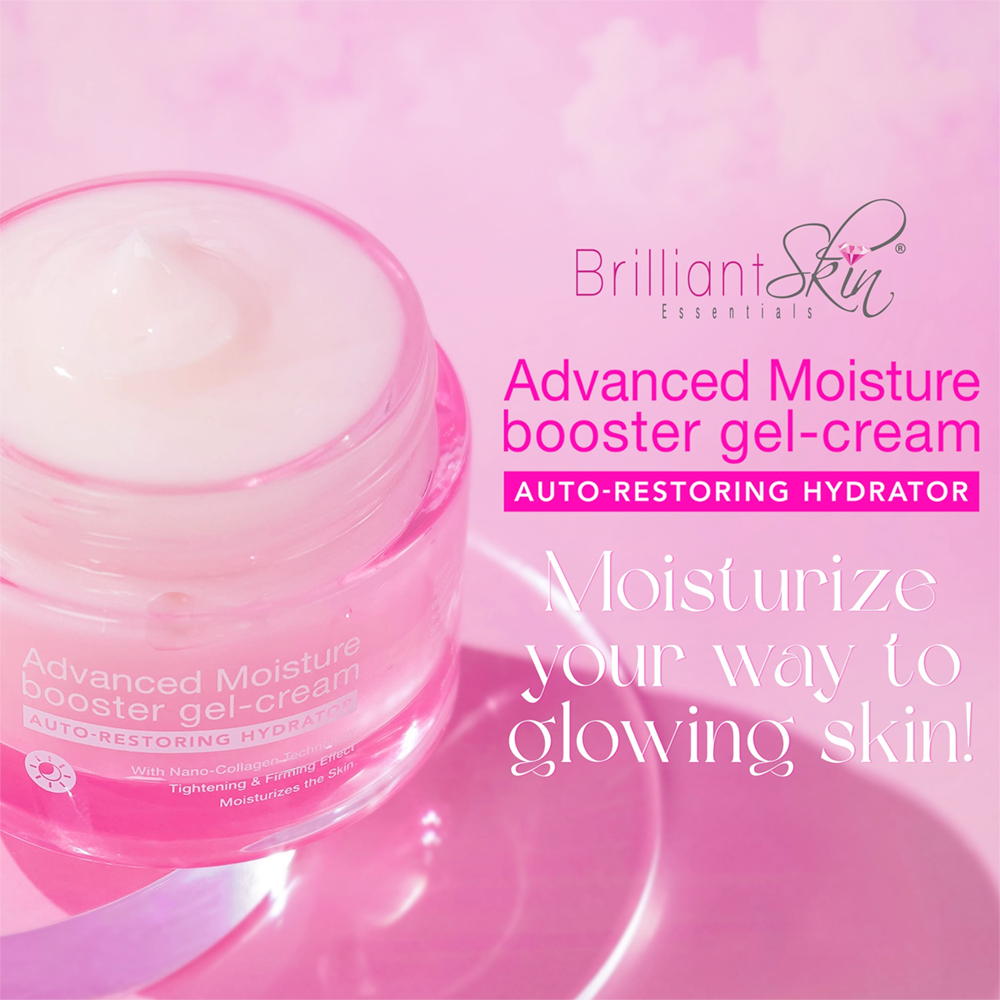 Brilliant Skin Advanced Moisture Booster Gel-Cream 50g NZ AU Filipino Skincare Products - benefits