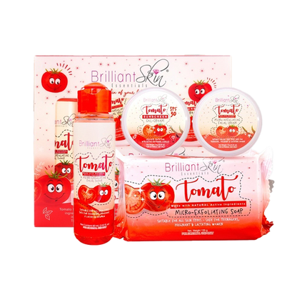 Brilliant Skin Tomato Micro-Exfoliating Facial Set Filipino Beauty NZ