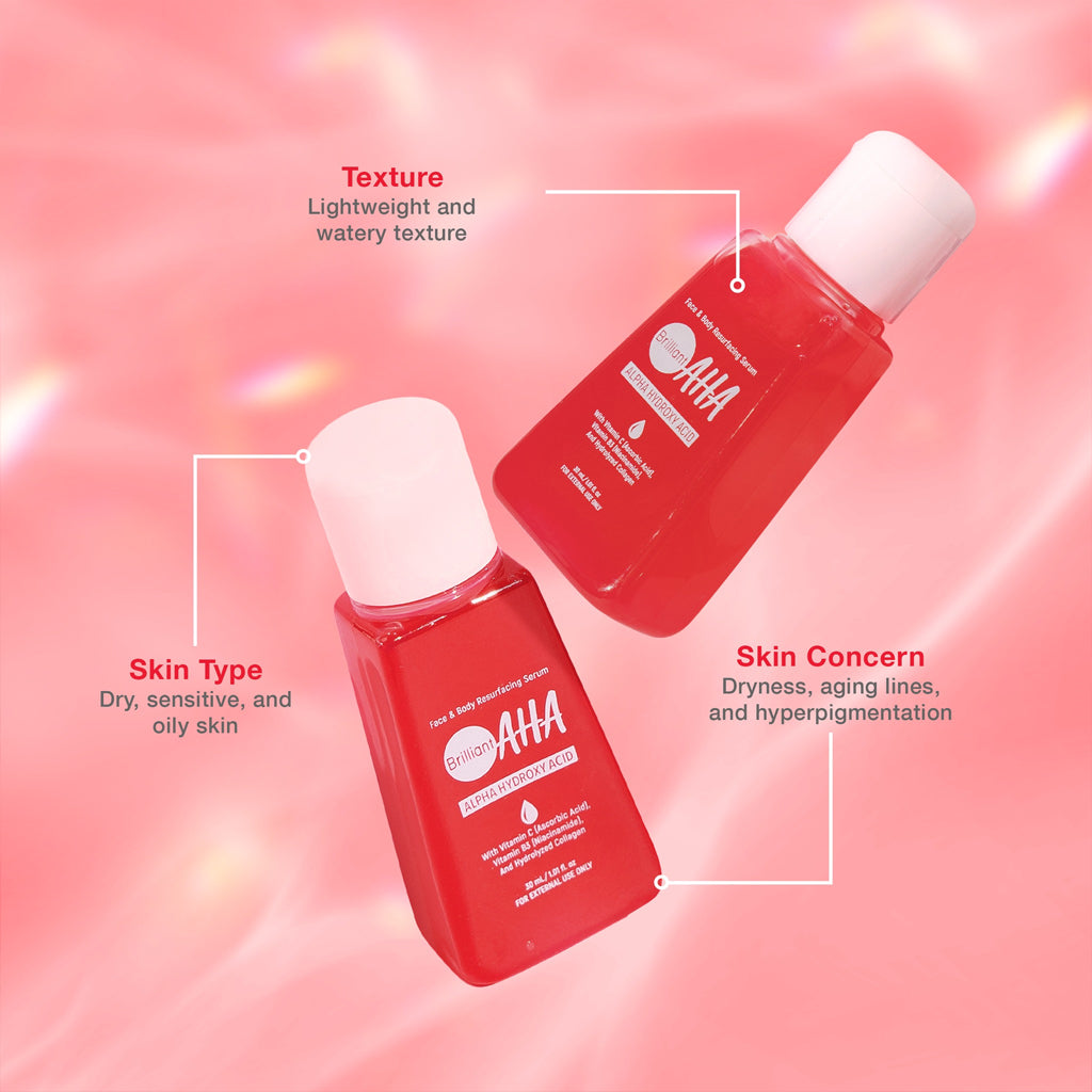 Brilliant Skin Face & Body Resurfacing Serum (Brilliant AHA) 30 mL