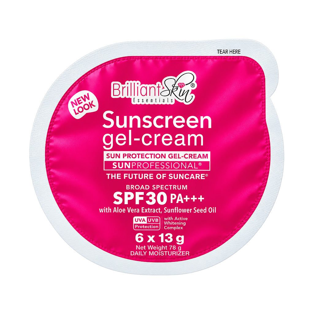 Brilliant Skin Sunscreen Gel-Cream SPF30 PA+++ (6 x 13g)