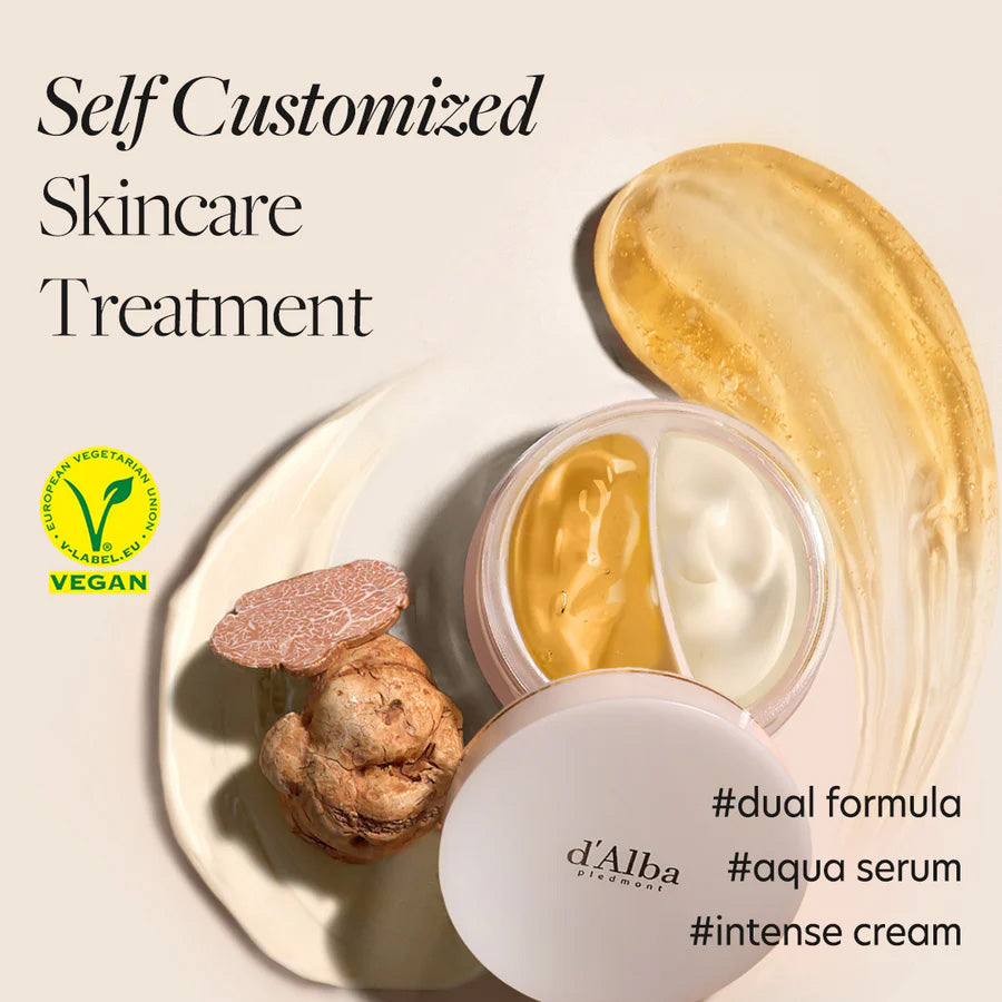 d’Alba White Truffle Double Serum & Cream 70g