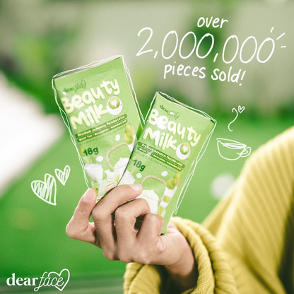 Dear Face Beauty Milk Premium Japanese Matcha Latte 2m sold