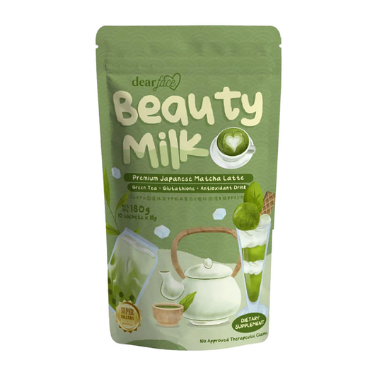 Dear Face Beauty Milk Premium Japanese Matcha Latte