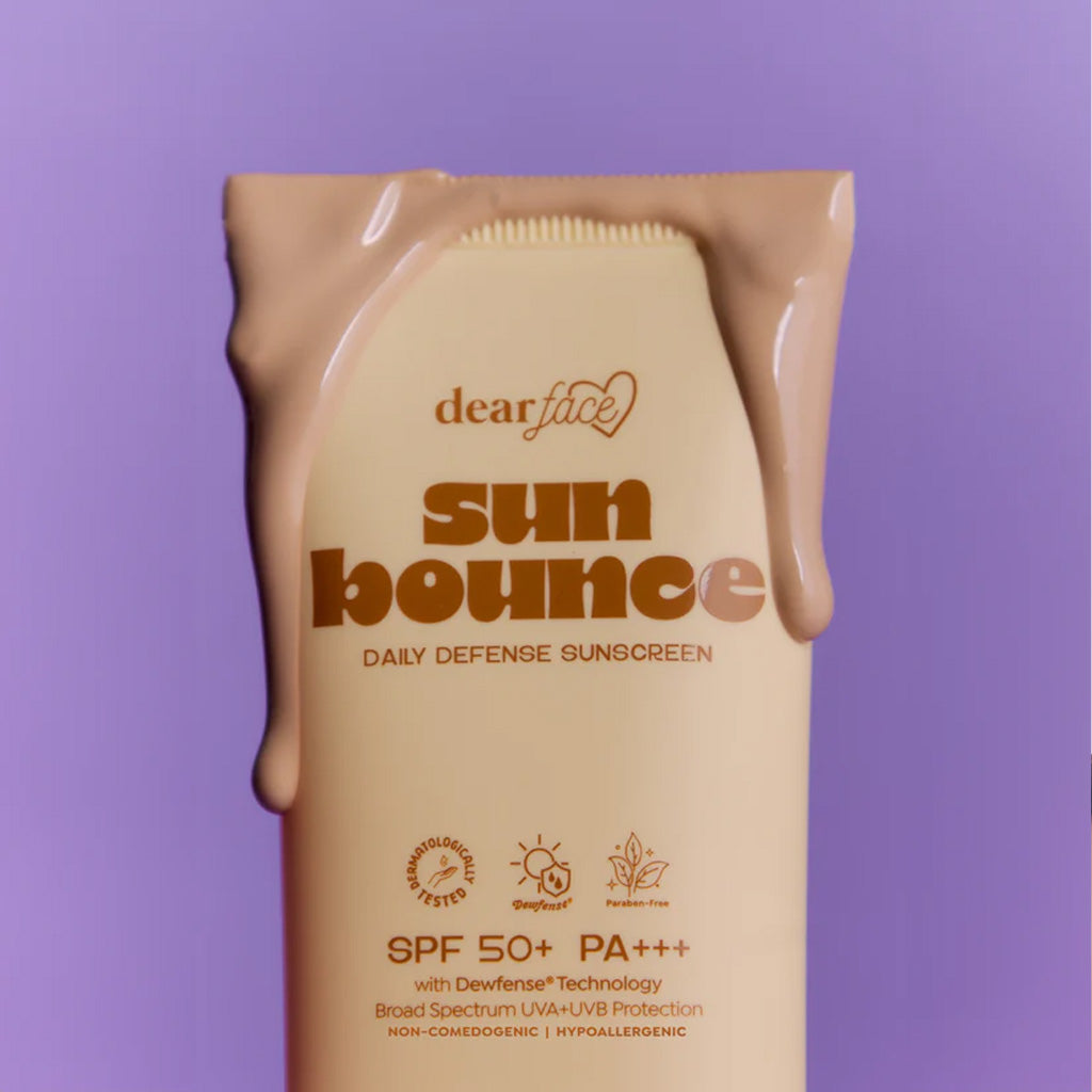 Dear Face Sunbounce Daily Tinted Sunscreen SPF 50+ PA+++ – Bini Beauty