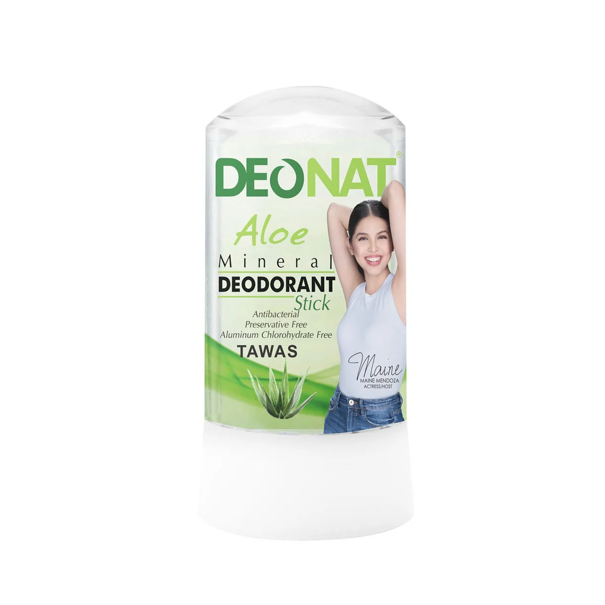 Deonat Aloe Mineral Deodorant Stick (Tawas)