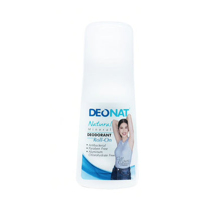 Deonat Natural Mineral Deodorant Roll On 65ml - cover