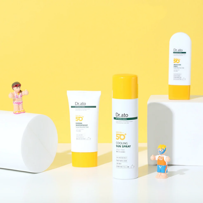 Dr. Ato Moisture Daily Sun Protector 50mL | Korean Skincare & Beauty Products NZ AU - whole set