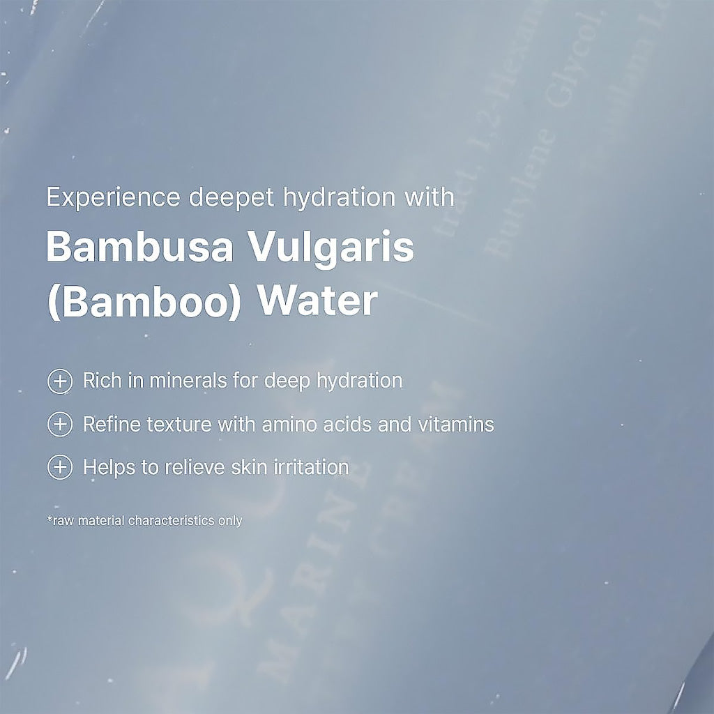 Key Benefits of Bambusa Vulgaris Bamboo Water Dr. Althea Aqua Marine Watery Cream 50ml