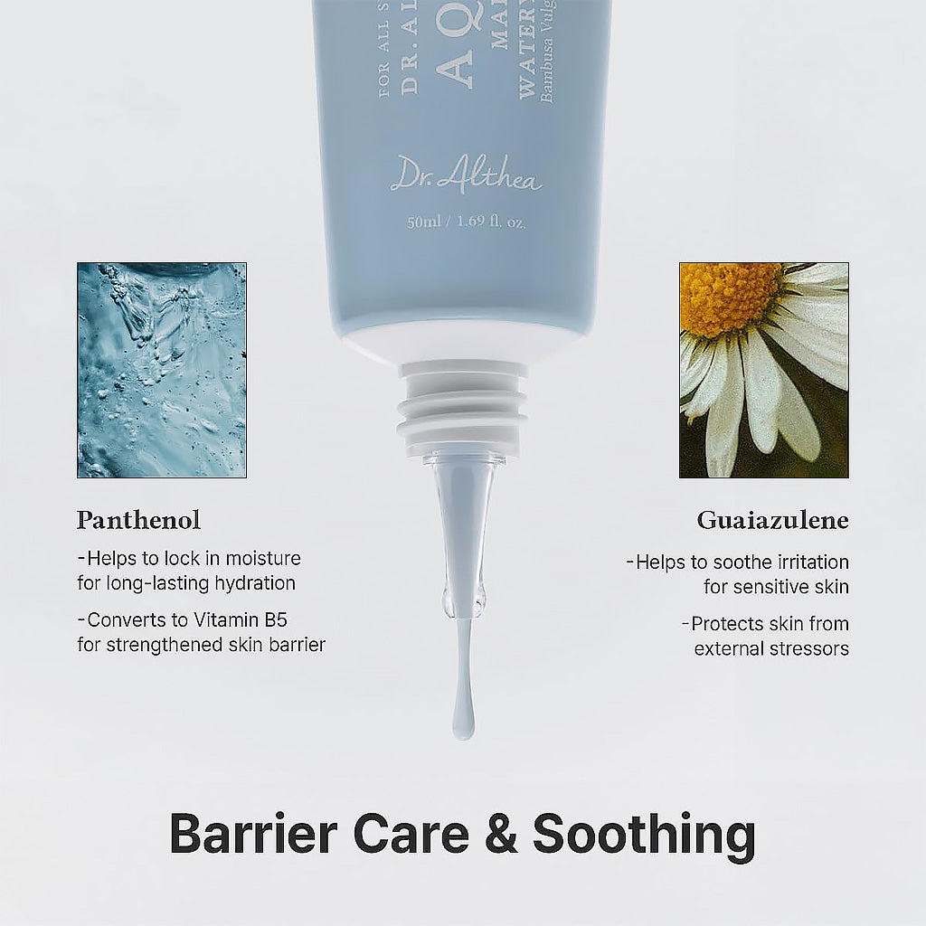 Key Benefits of Dr. Althea Aqua Marine Watery Cream 50ml