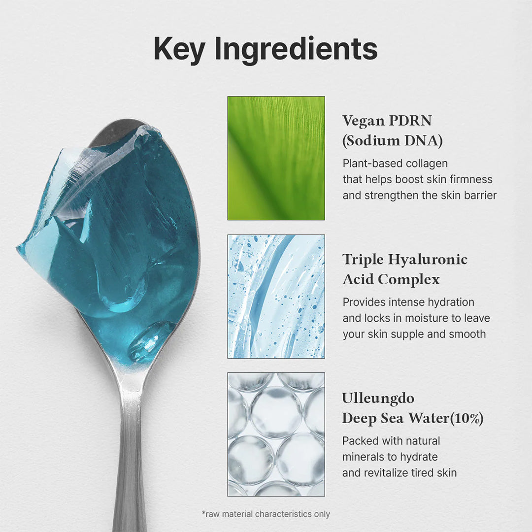 key ingredients of Dr. Althea Aqua Marine Jelly Mist 100ml