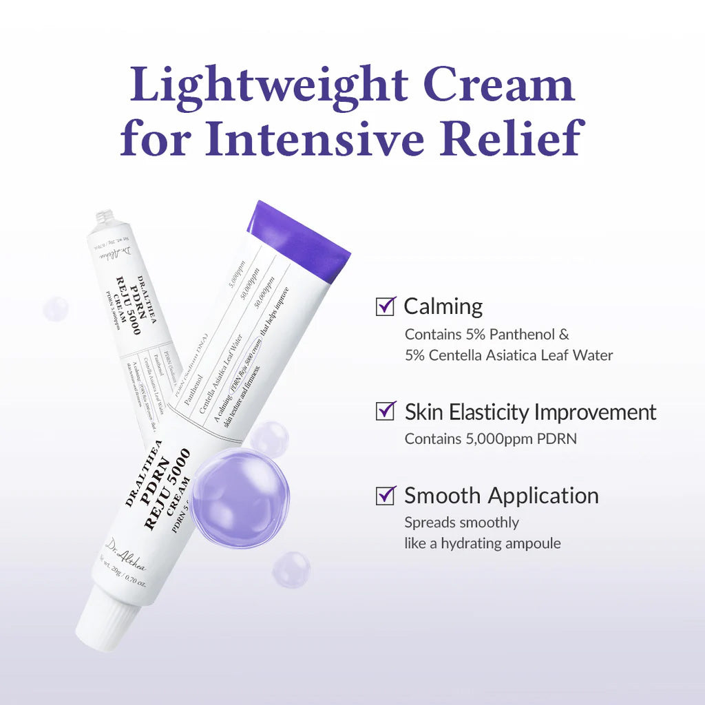 Dr. Althea PDRN Reju 5000 Cream 20g- Key Benefits