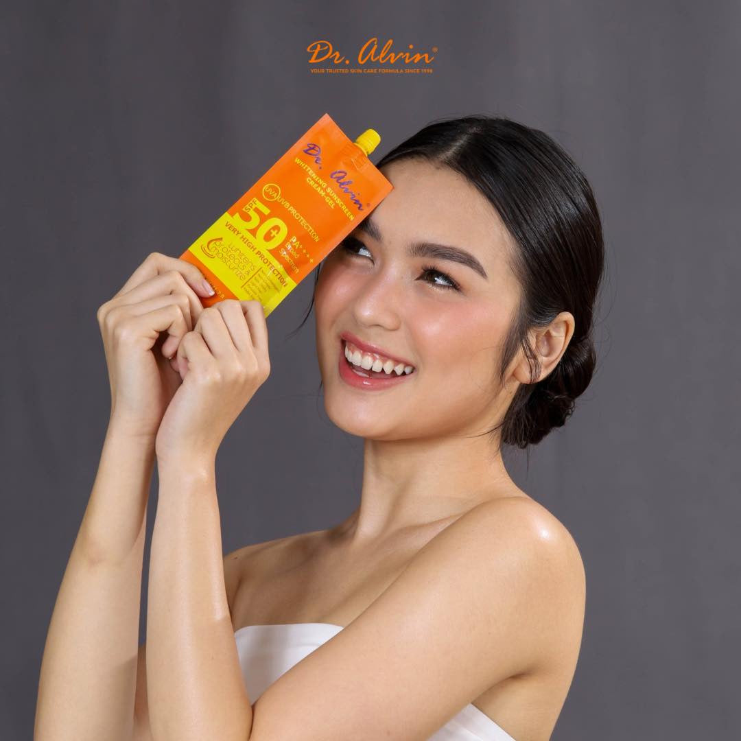 Dr. Alvin Whitening Sunscreen CreamGel SPF50+ PA++++ 50ml Bini Beauty Dr. Alvin Whitening Sunscreen CreamGel SPF50+ PA++++ 50ml Bini Beauty